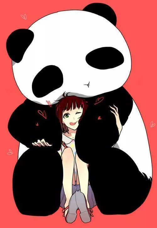 panda manga girl | Tumblr