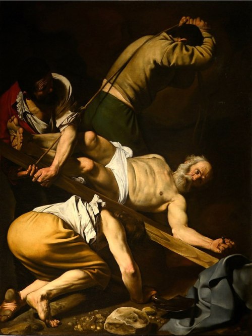 brother-asleep:Crucifixion of Saint Peter, 1601,...