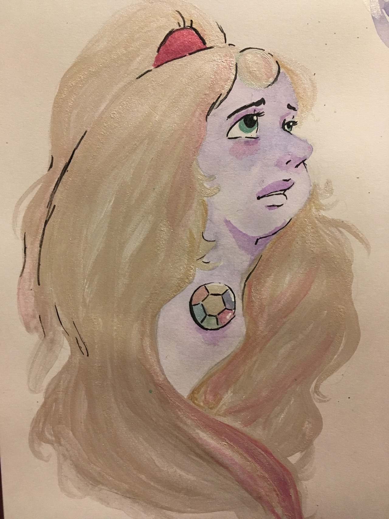 I got these bomb-ass metallic watercolor paints so my natural reaction was to paint everyone’s favorite forgetful mom. Please have this terrible iPhone photo in lieu of real editing because the...