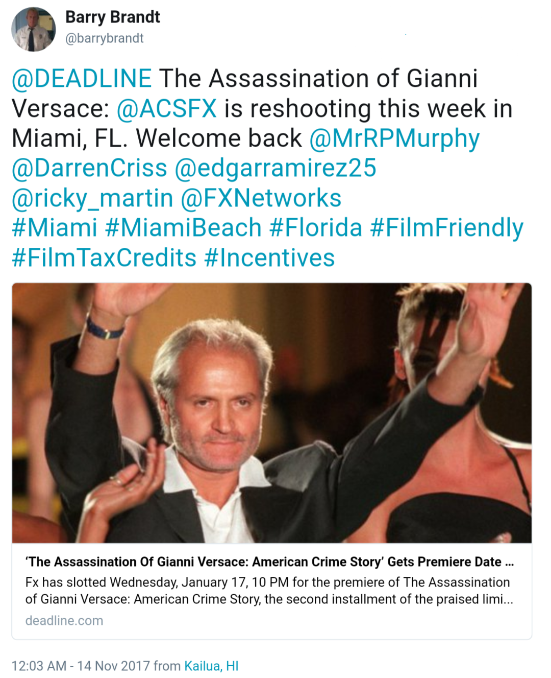 Miami - The Assassination of Gianni Versace:  American Crime Story - Page 9 Tumblr_ozfhr8HKHq1wpi2k2o1_1280