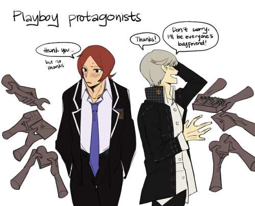 pozzlesulver - i try to categorize persona protagonists 