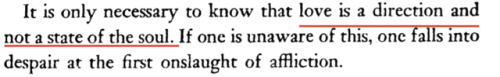theotreptos - Simone Weil, “The Love of God and Affliction,”...