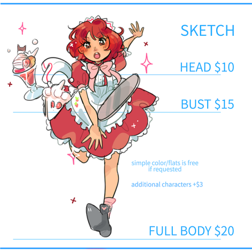 honeyqomb - Commissions are open!!! REBLOGS are...