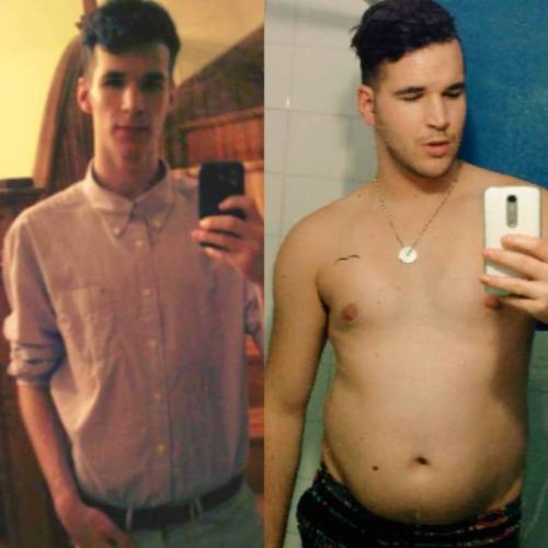 gr8bods - So hot!  Young gainer has made significant...