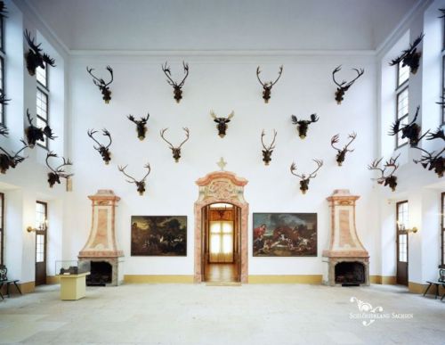 willkommen-in-germany - Inside Schloss Moritzburg, a Baroque...