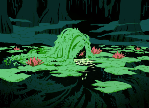 albrii - Inktober 06 - Swamp Monsterany excuse to draw more...