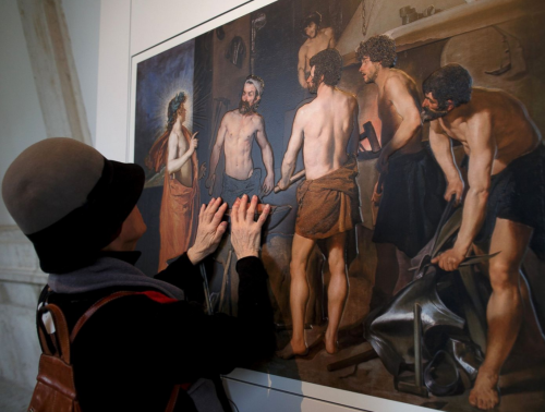 The Prado Museum in Madrid launches an exhibition in which blind...