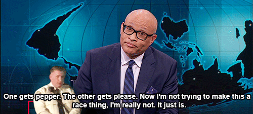 imaeddis:“I’M NOT TRYING TO MAKE THIS A RACE THING… IT JUST...