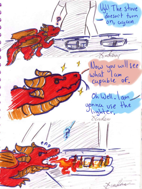 julietasaurus-rex - Pedro the Dragon.This is a little comic that...