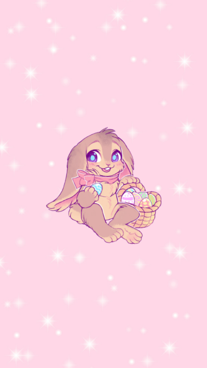 princessbabygirlxxoo - Pink sparkly bunny lockscreens requested...