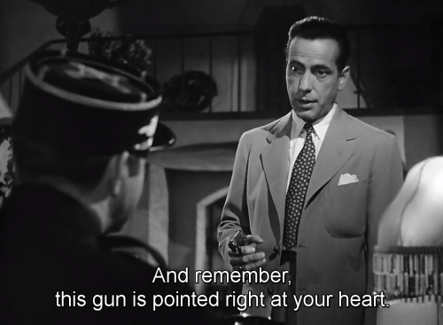 silkfilmbaby:Casablanca, dir. Michael Curtiz (1942)