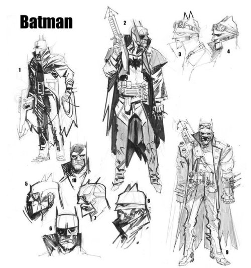 spaceshiprocket - Steampunk DC designs by Sean Gordon Murphy