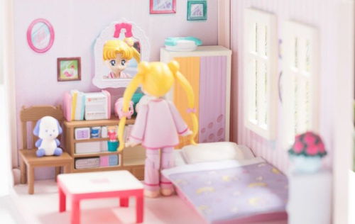 sailormooncollectibles - NEW Sailor Moon Usagi’s Room Doll House...