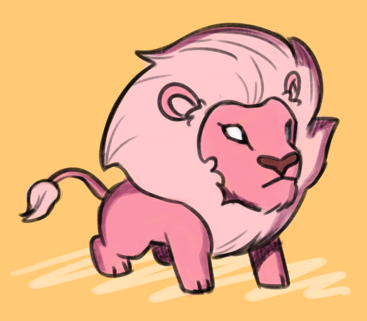 everyone’s fav lion from steven universe!