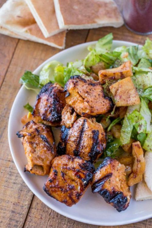 guardians-of-the-food - Middle Eastern Chicken Kebabs (Shish...