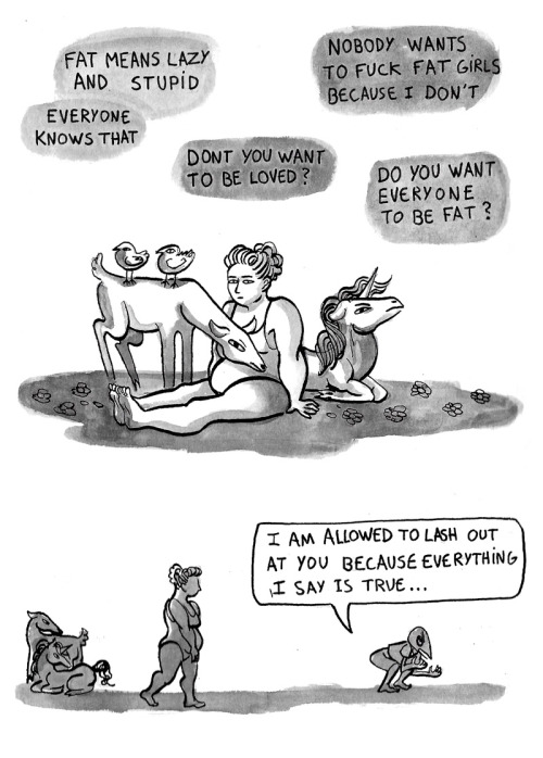 petitesaretes:I made a comic about every comment thread under...