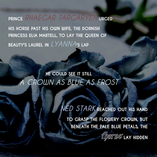 ladyofdragonstone - Jon Snow + Winter Roses Imagery 