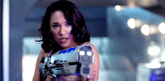 Image result for iris west gifs mixed signals