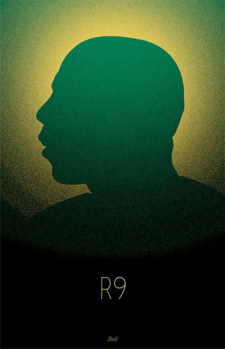 R9 x 3nil Our friends at 3nil are finally paying homage to one of the greatest strikers of all time.
That striker is Ronaldo. The original. O Fenomeno. Featuring his beloved Brazil’s yellow and green, this poster captures the spirit of a true legend...