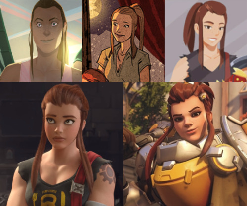 You see, the reason why Brigitte looks completely different...