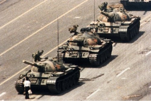 whataniceone - Tank Man - an unidentified Chinese man who stood...