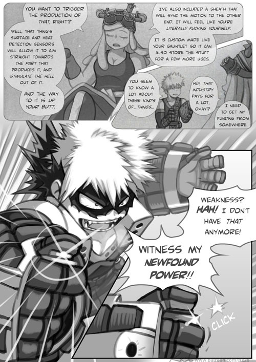 6-pages short BHA comic about what if Kacchan is unable to...