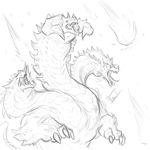 thevampdad - A gw2 hydra~ Because I adore these chunky boys~and...