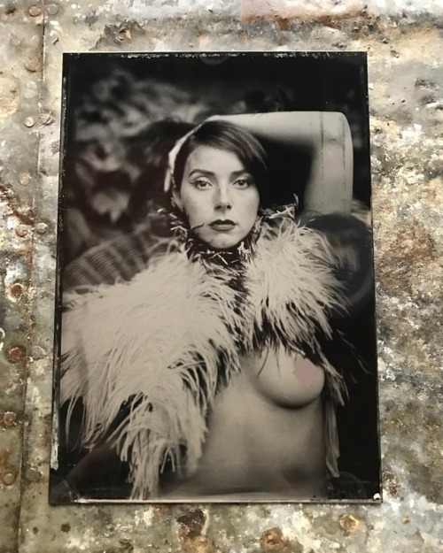 12 years collaborating, first time making wet plates with...