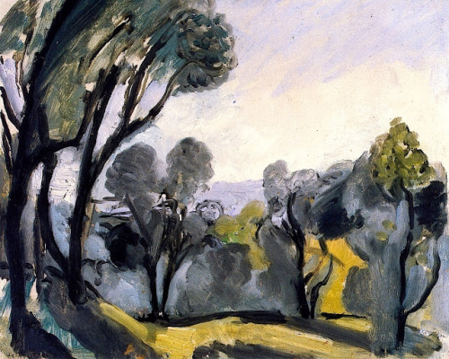 Landscape with Olive Trees, Henri...