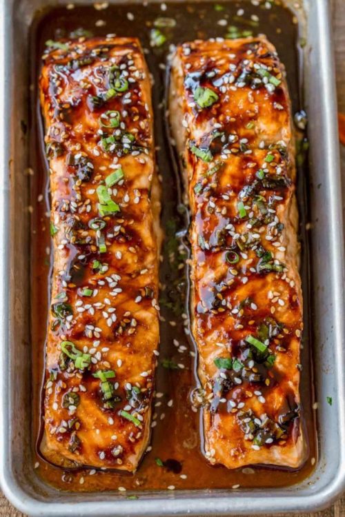 guardians-of-the-food - Honey Soy Salmon is full of flavor with...