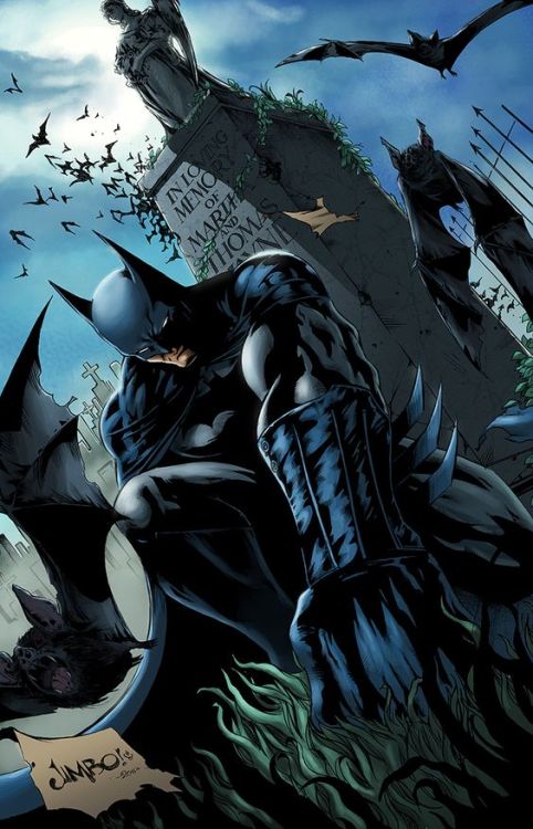 league-of-extraordinarycomics - Batman by Jimbo Salgado