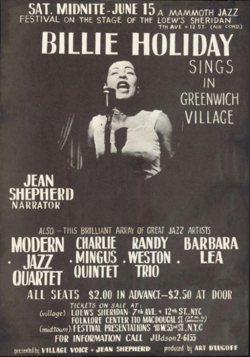 themaninthegreenshirt - Billie Holiday sings in Greenwich...