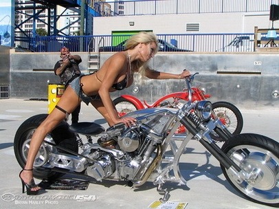 Girls hot biker biker chicks