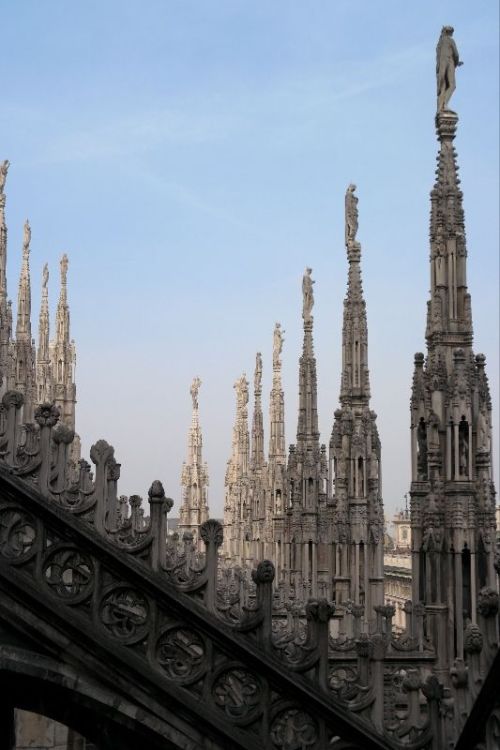 rococopasteloworld:Milan Cathedral  is the cathedral church...