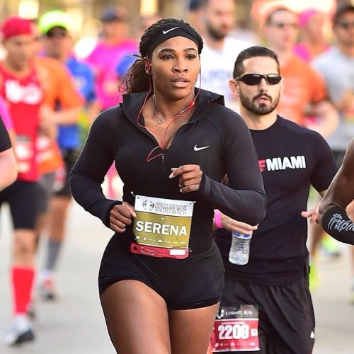 I just registered for the Serena Williams Quarter Marathon in...