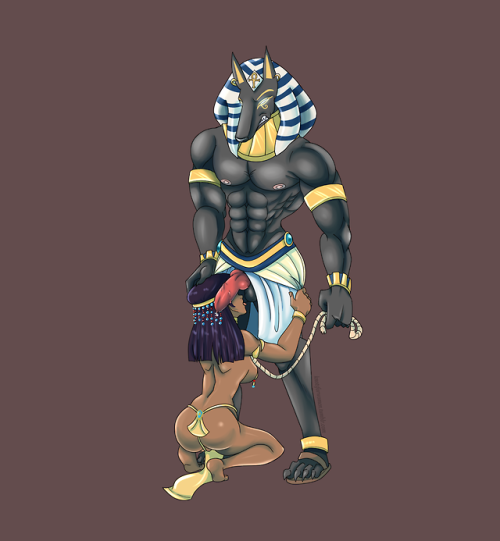 Serving Lord Anubis
