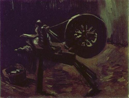 vincentvangogh-art - Bobbin Winder1885Vincent van Gogh