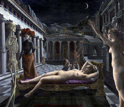 bellsofsaintclements - “Sleeping Venus” (1944) by Belgian artist...