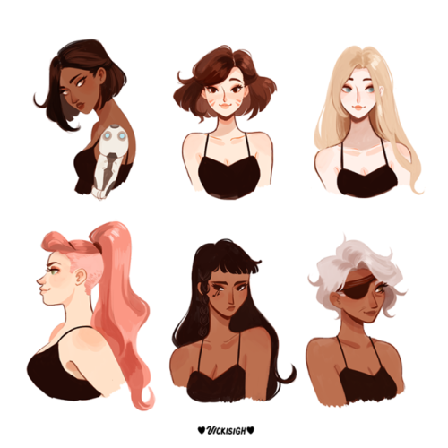 vickisigh:What if the Overwatch ladies changed their...