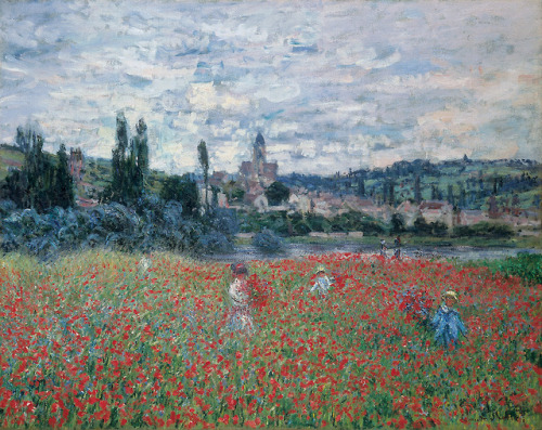 thegirlwiththeflaxenhair - Claude Monet, Campi di papaveri a...