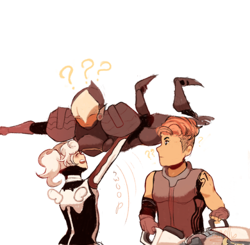 korr-a-sami - llonelly - after a victory mercys adrenaline is...