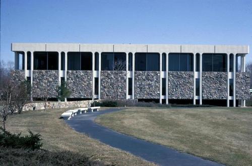 germanpostwarmodern - Lake Michigan Hall (early 1960s) of Grand...