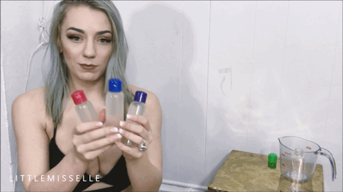 psy-faerie:psy-faerie:FIlling Up Bottles Of My SquirtI’ve...