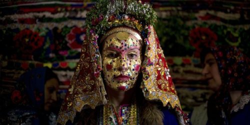 thildasbeinhaus - Bridal make up of the Pomaks in Bulgaria