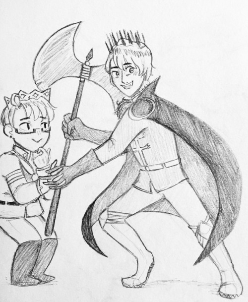 ask-the-hero-and-villain - derevosky - HOLY SHIT(AU by...