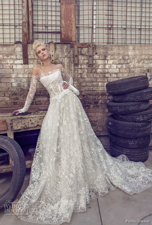 (via Pnina Tornai 2019 Wedding Dresses — “Love” Bridal...
