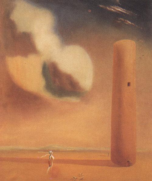 surrealism-love - Enigmatic Elements in the Landscape, 1934,...