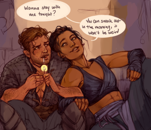 ruushes:keg is… in love? and i am too