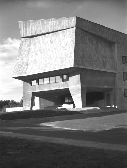 germanpostwarmodern - Assembly Hall and Classroom Wing (1963-66)...