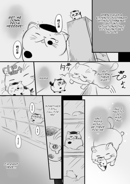 theguineapig3:Ojisama to Neko: “I’m right here.”[Original comic...